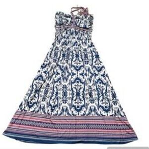 Manderine Blue Maxi Dress Size XS